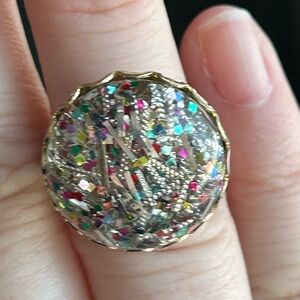 SARAH COVENTRY Multicolor Statement Ring size 5 1/2